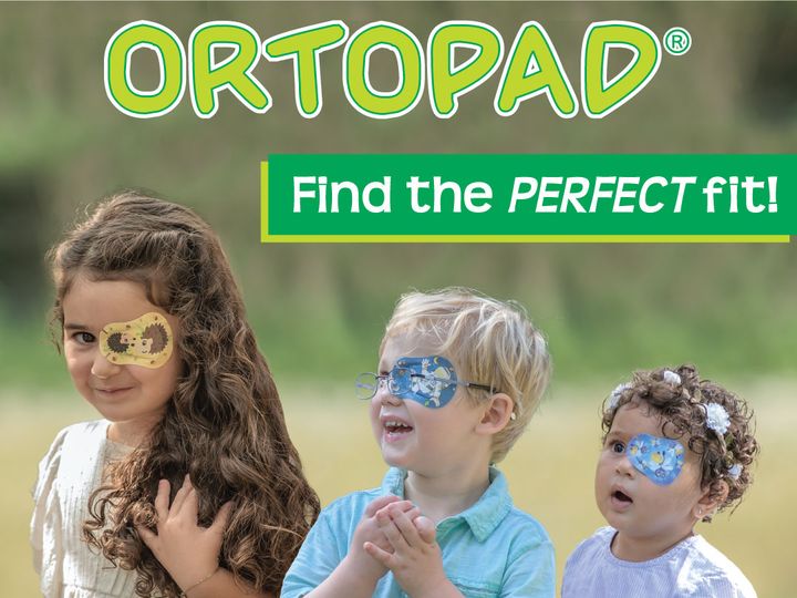 DID YOU KNOW.....that Ortopad® patches come in three sizes?