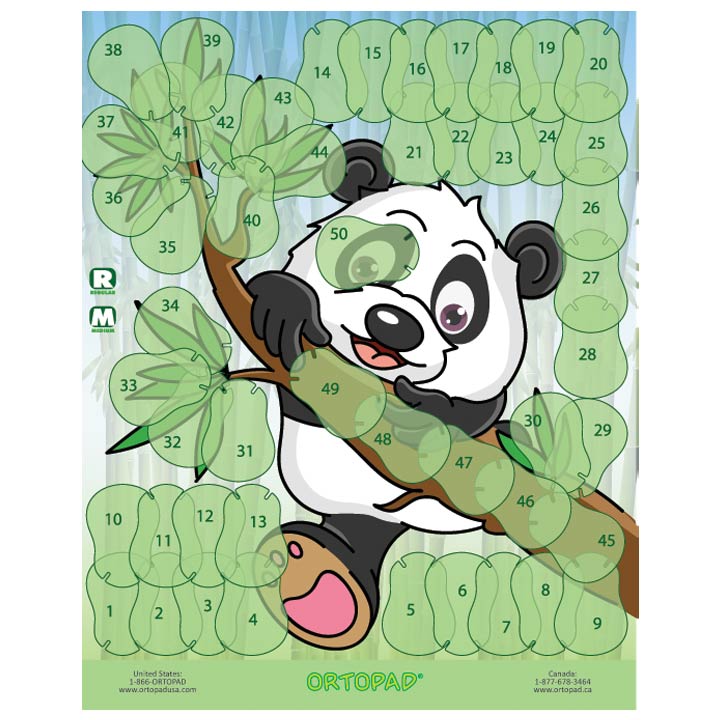 Ortopad® Patching Reward Poster, Panda