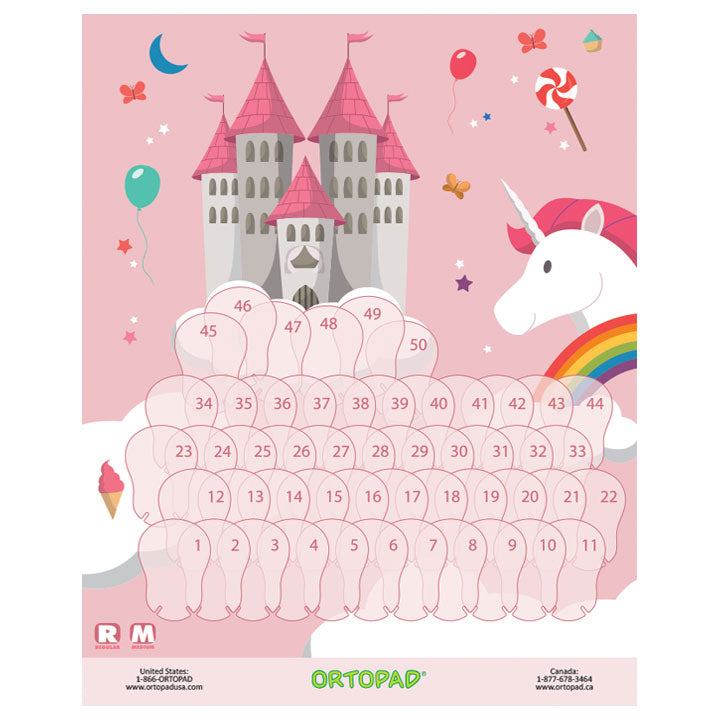 Ortopad® Patching Reward Poster, Castle