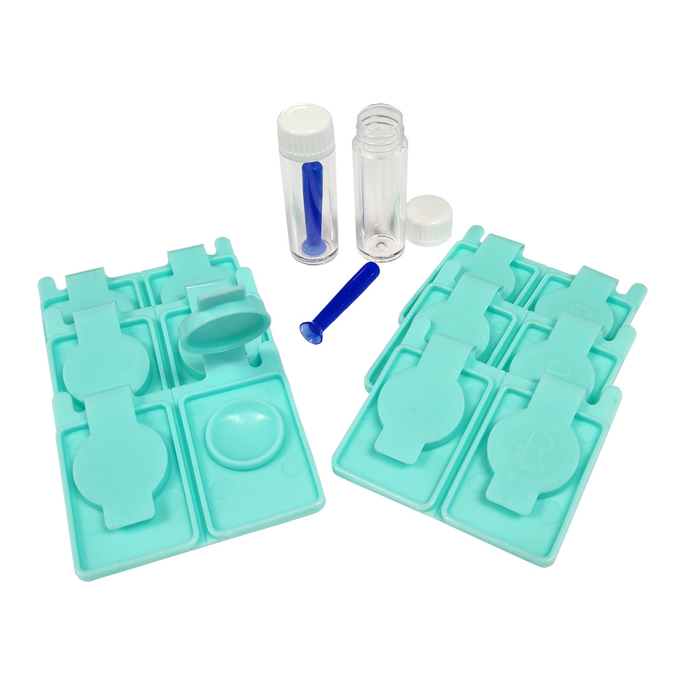 Hard/RGP Flat Pack Contact Lens Cases with removers