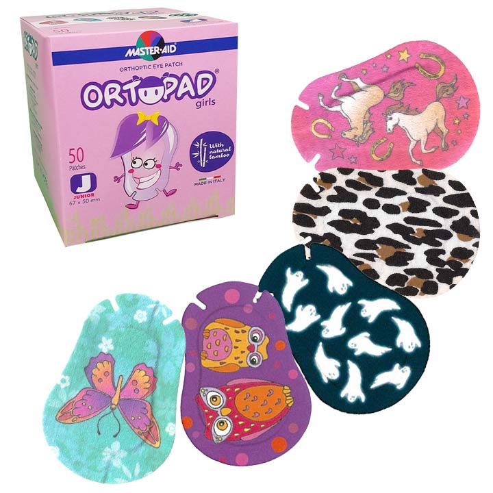 Ortopad® Bamboo for Girls with Ghosts, 50/box
